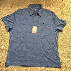 Women’s BMW Vansport Micro Melange Polo